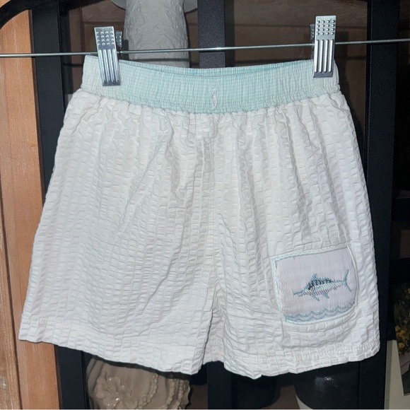 Toddler swimming trunks shorts Southern Tots smocked fishing boys marlin preppy - Picture 1 of 8